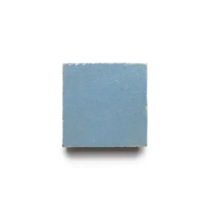 Superior Blue handmade Moroccan zellige tile – 2x2 square