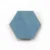 Superior Blue handmade Moroccan zellige tile – 3.5 inch hexagon