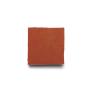 Terra Rosa handmade Moroccan zellige tile – 2x2 square