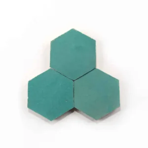 Tulum 3.5 inch hexagon zellige tile Tulum handmade Moroccan zellige tile – 3.5 inch hexagon