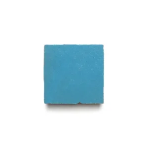 Turqouise handmade Moroccan zellige tile – 2x2 square