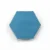 Turquoise 3.5 inch hexagon zellige tile Turquoise handmade Moroccan zellige tile – 3.5 inch hexagon