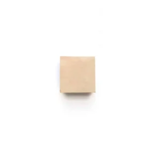 Unglazed Natural handmade Moroccan zellige tile – 2x2 square
