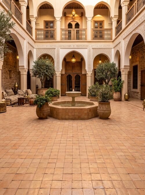 Unglazed Natural 4x4 square zellige tile Unglazed Natural handmade Moroccan zellige tile – 4x4 square