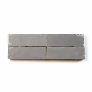 Zinc 2x6 bejmat zellige tile Zinc handmade Moroccan zellige tile – 2x6 bejmat